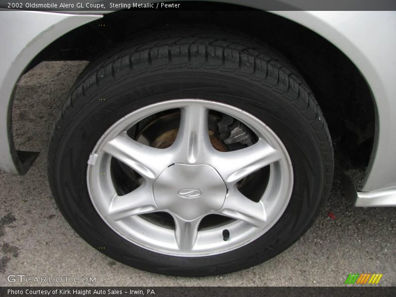 Sterling Metallic / Pewter 2002 Oldsmobile Alero GL Coupe