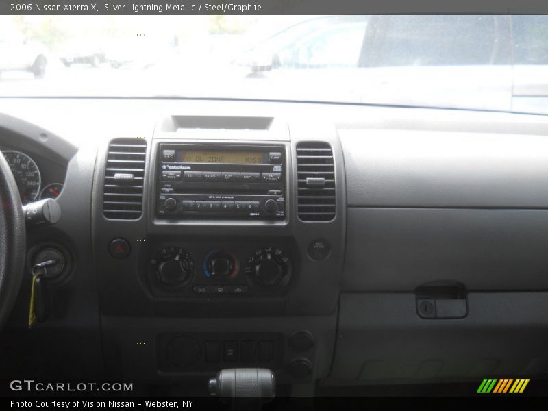 Silver Lightning Metallic / Steel/Graphite 2006 Nissan Xterra X