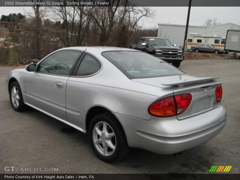 Sterling Metallic / Pewter 2002 Oldsmobile Alero GL Coupe