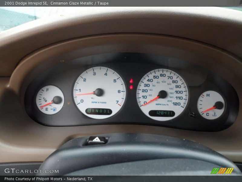 Cinnamon Glaze Metallic / Taupe 2001 Dodge Intrepid SE