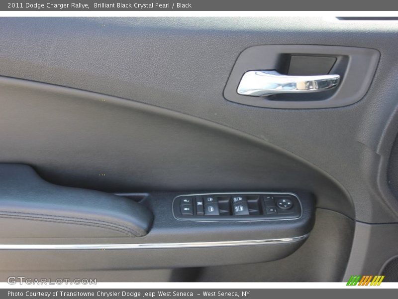 Brilliant Black Crystal Pearl / Black 2011 Dodge Charger Rallye