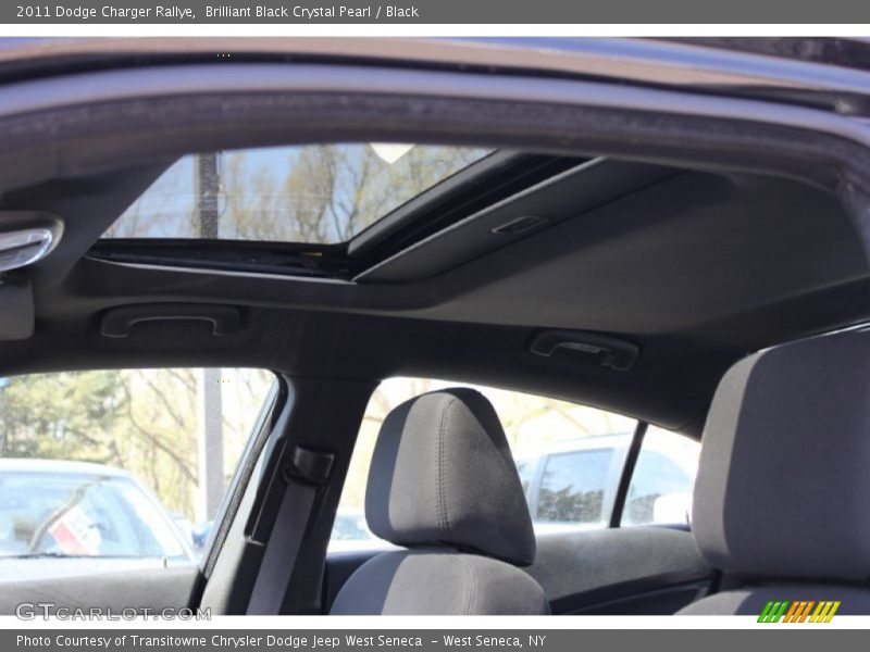 Brilliant Black Crystal Pearl / Black 2011 Dodge Charger Rallye