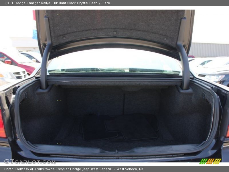 Brilliant Black Crystal Pearl / Black 2011 Dodge Charger Rallye