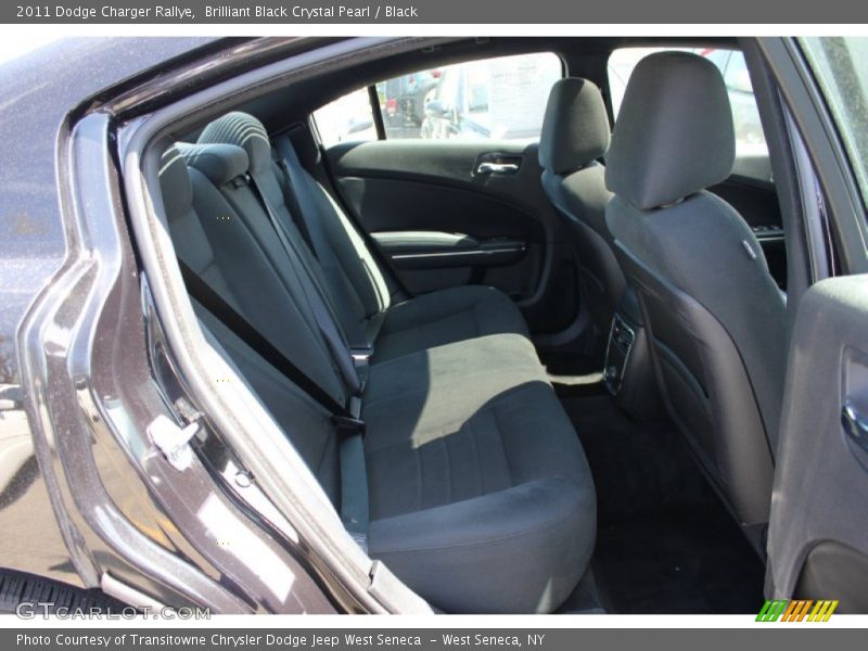Brilliant Black Crystal Pearl / Black 2011 Dodge Charger Rallye