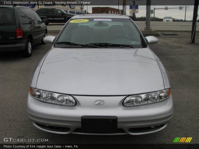 Sterling Metallic / Pewter 2002 Oldsmobile Alero GL Coupe