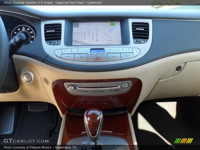 Cabernet Red Pearl / Cashmere 2012 Hyundai Genesis 4.6 Sedan