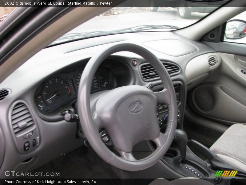 Sterling Metallic / Pewter 2002 Oldsmobile Alero GL Coupe