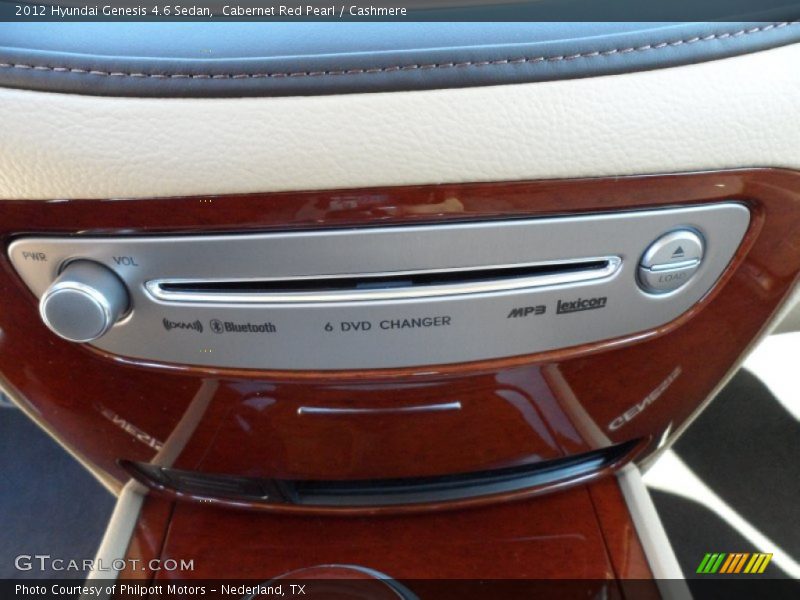 Cabernet Red Pearl / Cashmere 2012 Hyundai Genesis 4.6 Sedan