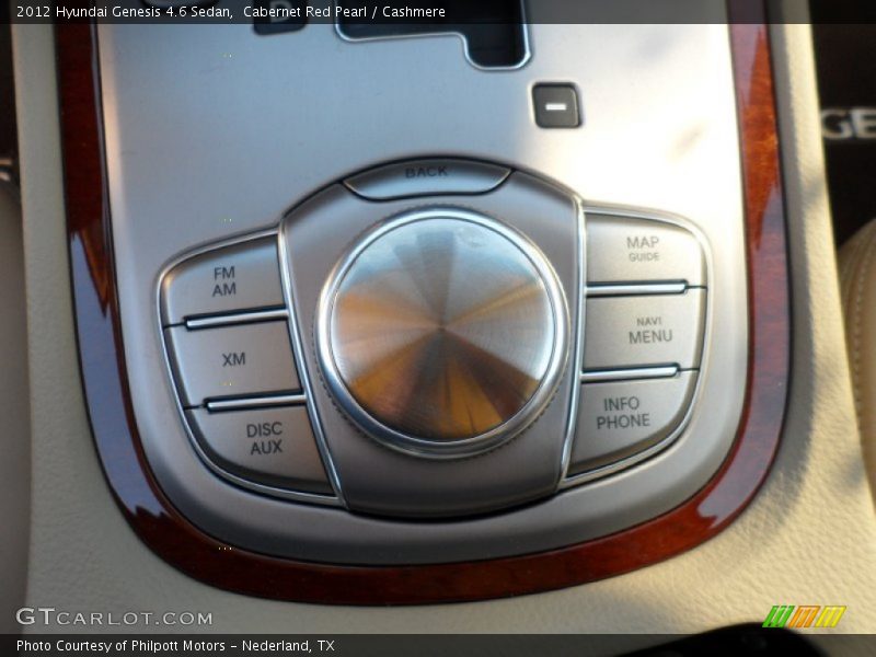 Cabernet Red Pearl / Cashmere 2012 Hyundai Genesis 4.6 Sedan