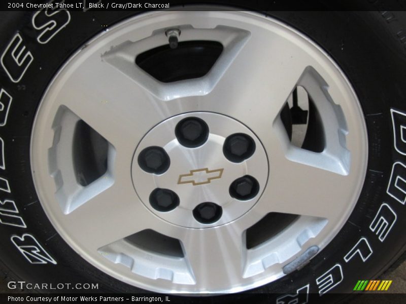 Black / Gray/Dark Charcoal 2004 Chevrolet Tahoe LT
