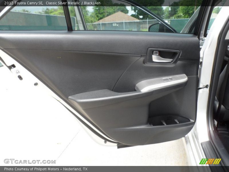 Classic Silver Metallic / Black/Ash 2012 Toyota Camry SE