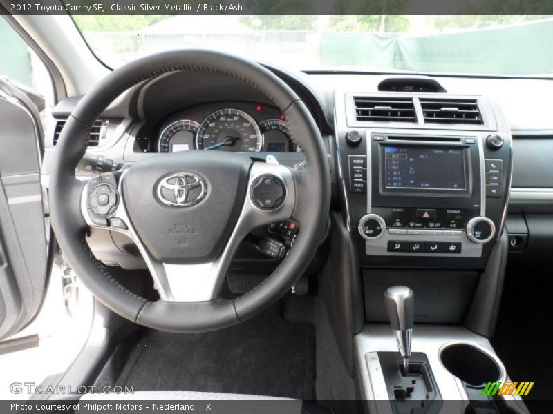 Classic Silver Metallic / Black/Ash 2012 Toyota Camry SE