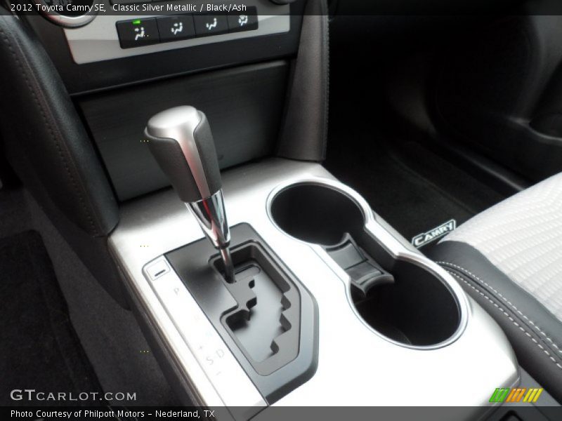 Classic Silver Metallic / Black/Ash 2012 Toyota Camry SE