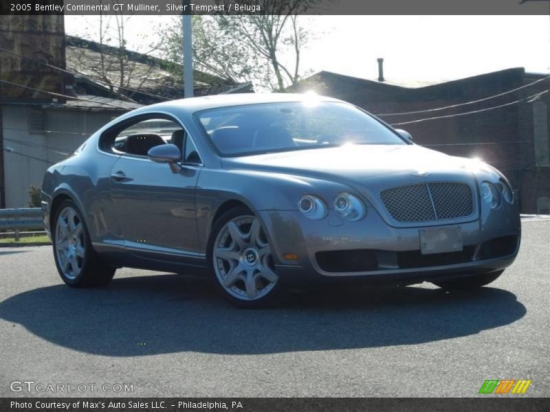 Silver Tempest / Beluga 2005 Bentley Continental GT Mulliner