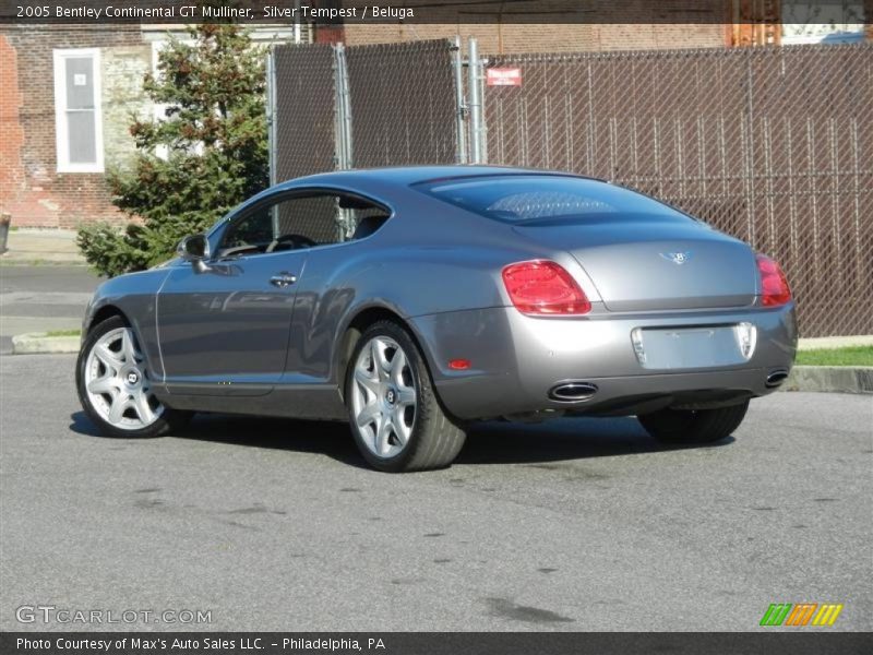 Silver Tempest / Beluga 2005 Bentley Continental GT Mulliner