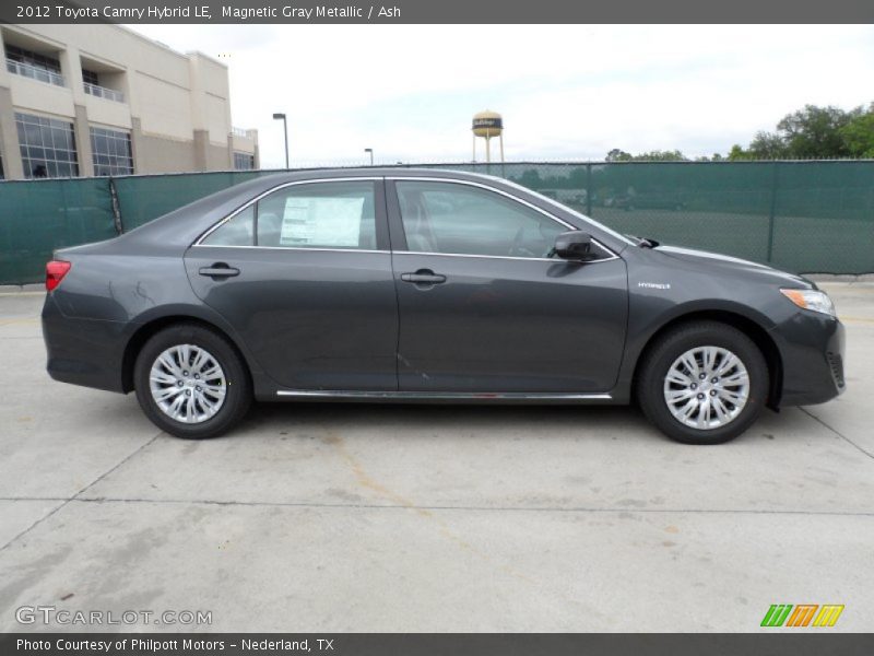 Magnetic Gray Metallic / Ash 2012 Toyota Camry Hybrid LE