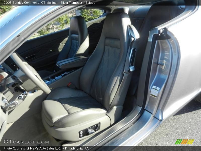 Silver Tempest / Beluga 2005 Bentley Continental GT Mulliner