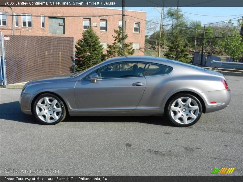  2005 Continental GT Mulliner Silver Tempest