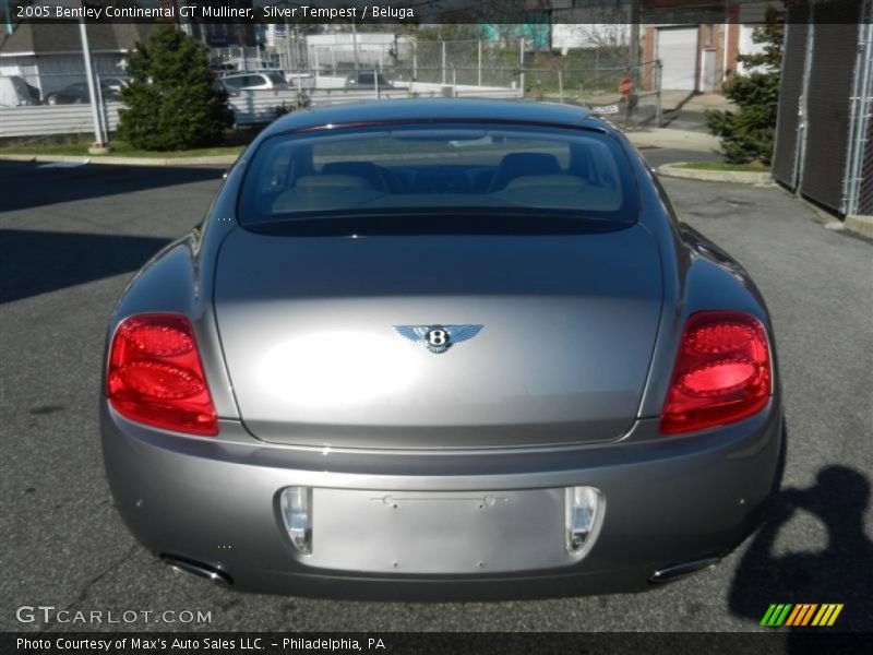 Silver Tempest / Beluga 2005 Bentley Continental GT Mulliner