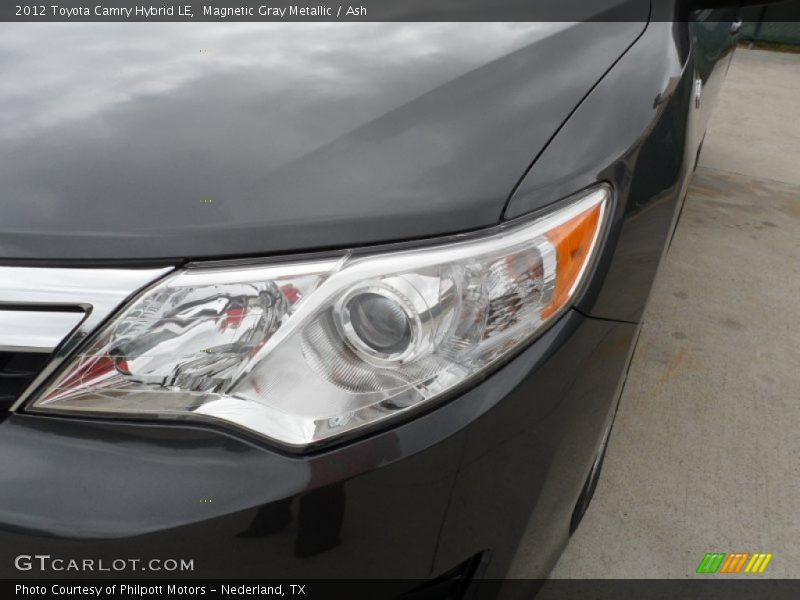 Magnetic Gray Metallic / Ash 2012 Toyota Camry Hybrid LE