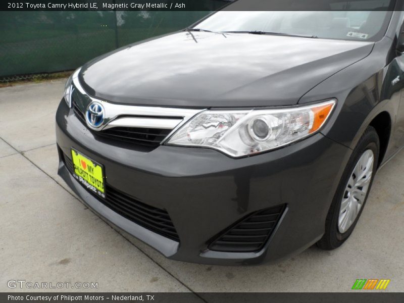 Magnetic Gray Metallic / Ash 2012 Toyota Camry Hybrid LE