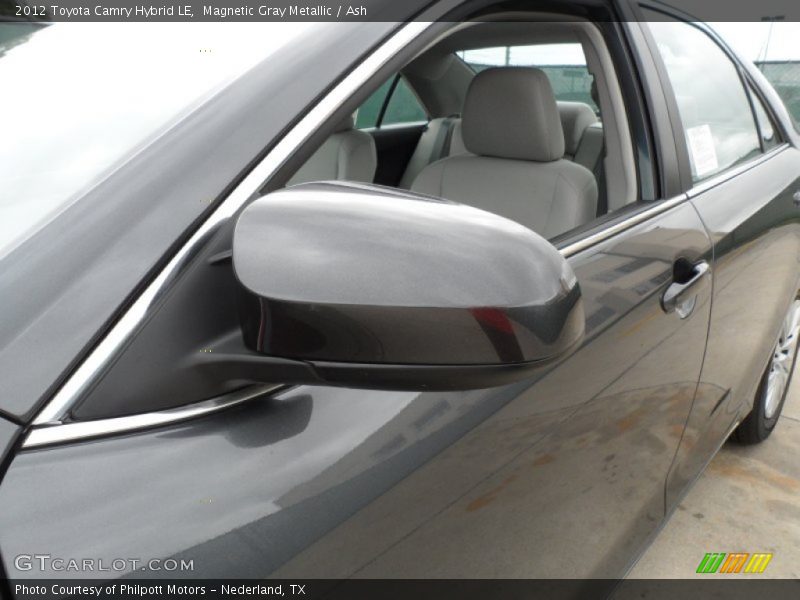 Magnetic Gray Metallic / Ash 2012 Toyota Camry Hybrid LE
