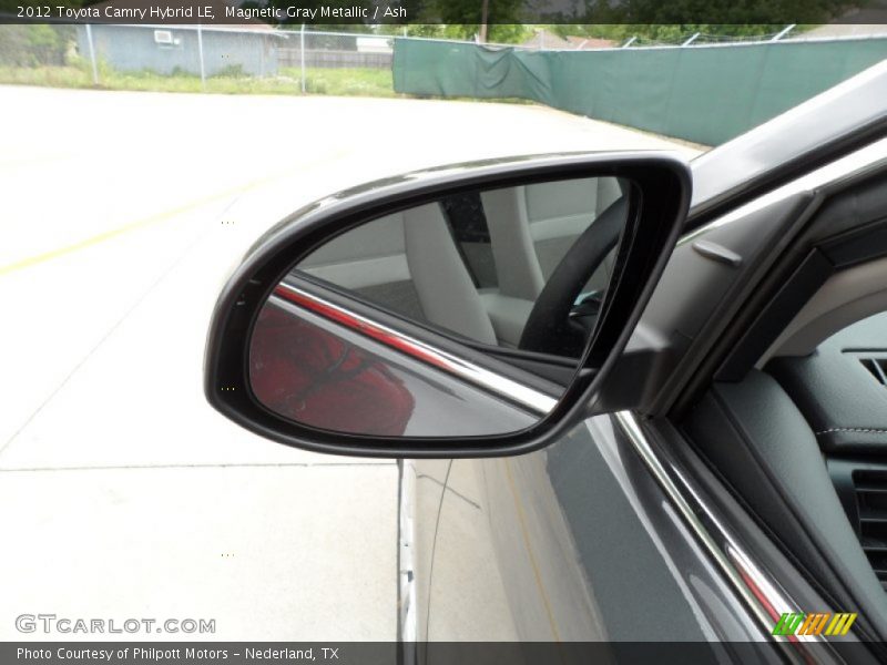 Magnetic Gray Metallic / Ash 2012 Toyota Camry Hybrid LE
