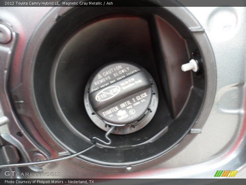 Magnetic Gray Metallic / Ash 2012 Toyota Camry Hybrid LE