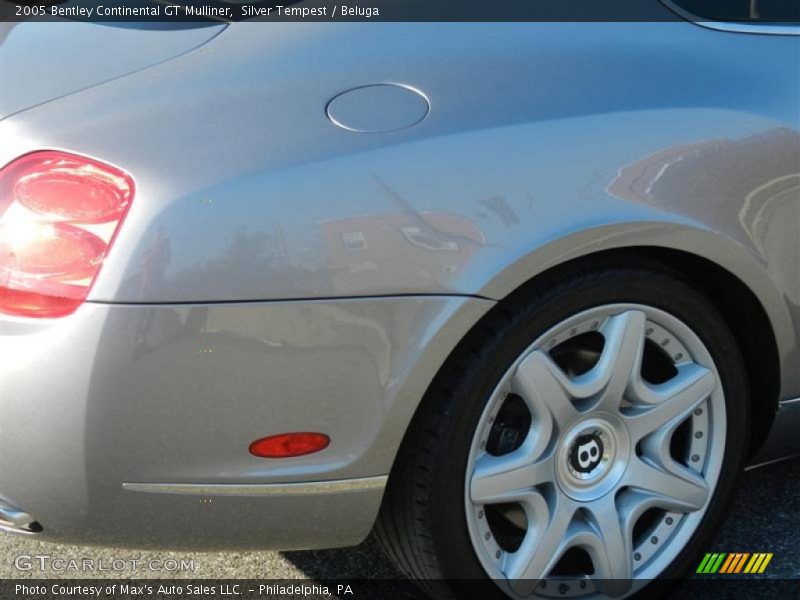 Silver Tempest / Beluga 2005 Bentley Continental GT Mulliner