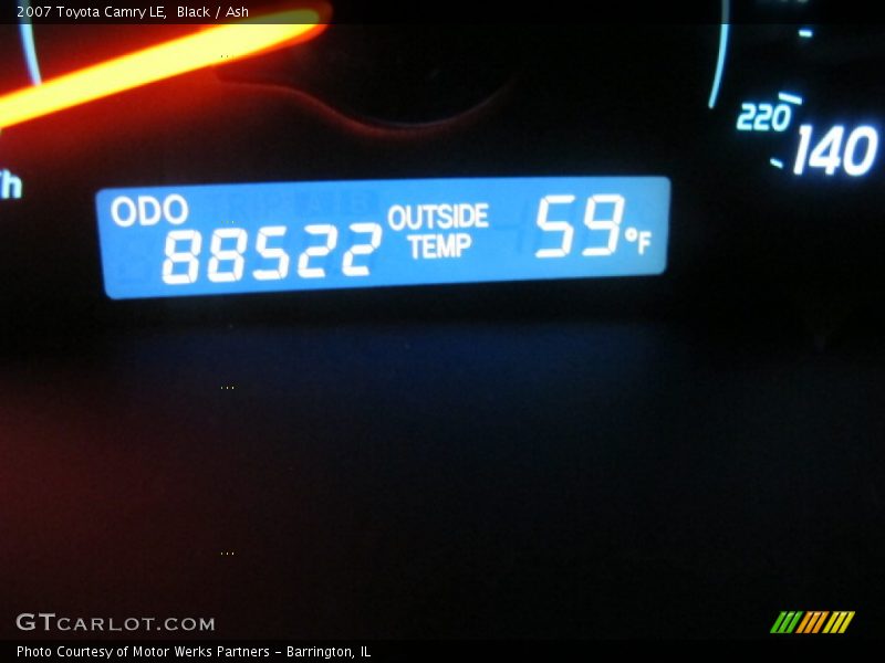 Black / Ash 2007 Toyota Camry LE