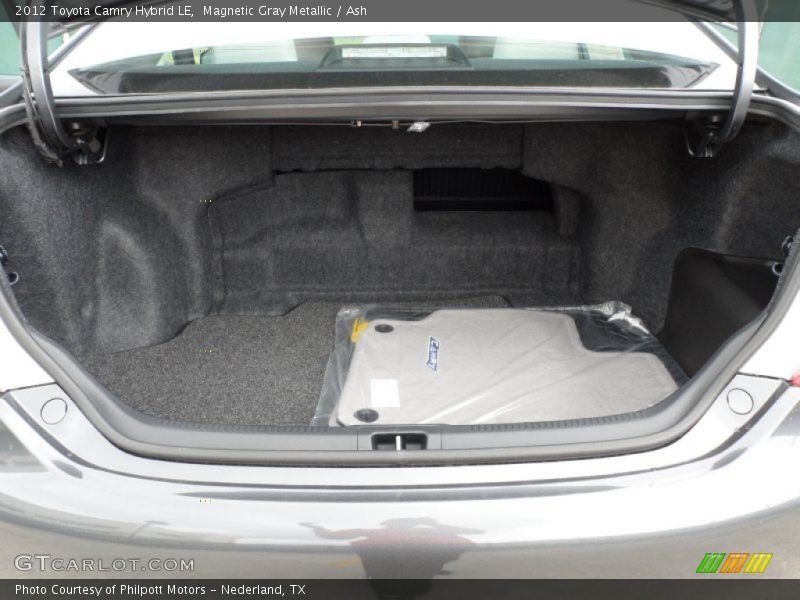 Magnetic Gray Metallic / Ash 2012 Toyota Camry Hybrid LE