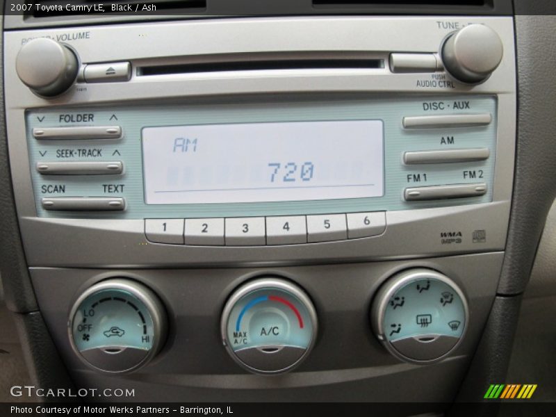 Black / Ash 2007 Toyota Camry LE