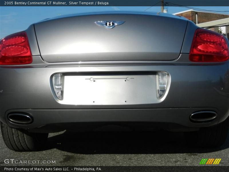 Silver Tempest / Beluga 2005 Bentley Continental GT Mulliner