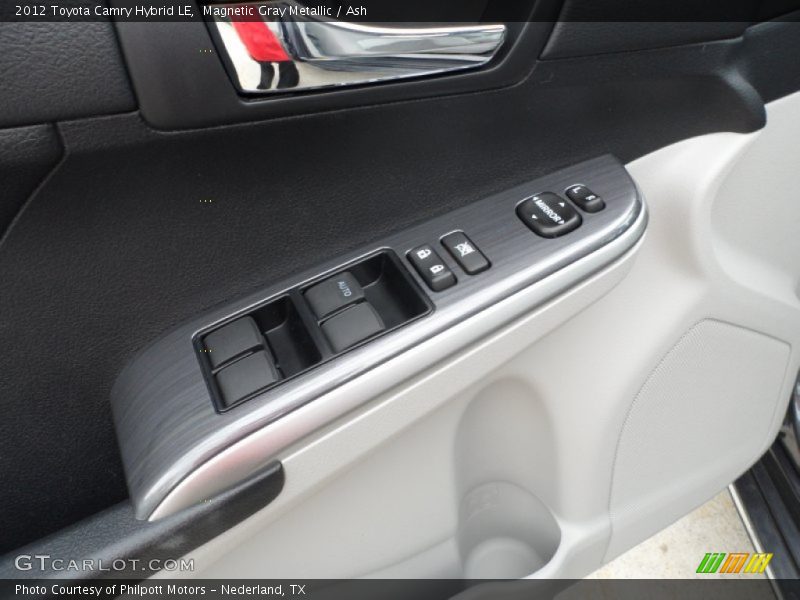 Magnetic Gray Metallic / Ash 2012 Toyota Camry Hybrid LE