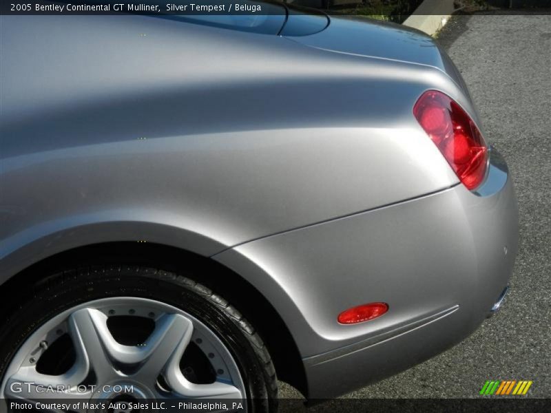 Silver Tempest / Beluga 2005 Bentley Continental GT Mulliner