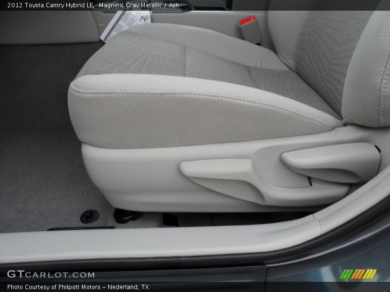 Magnetic Gray Metallic / Ash 2012 Toyota Camry Hybrid LE