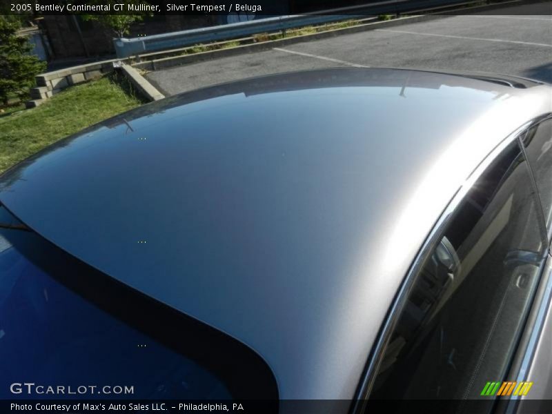 Silver Tempest / Beluga 2005 Bentley Continental GT Mulliner