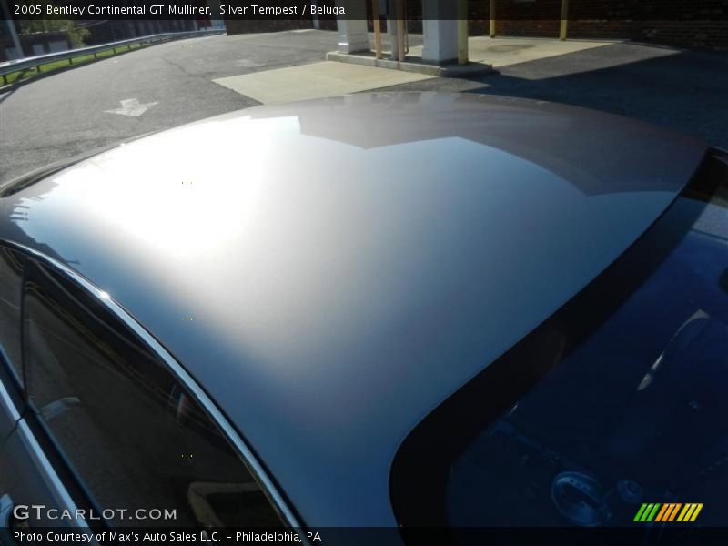 Silver Tempest / Beluga 2005 Bentley Continental GT Mulliner