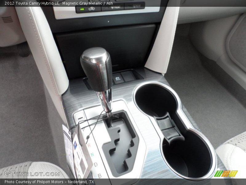 Magnetic Gray Metallic / Ash 2012 Toyota Camry Hybrid LE