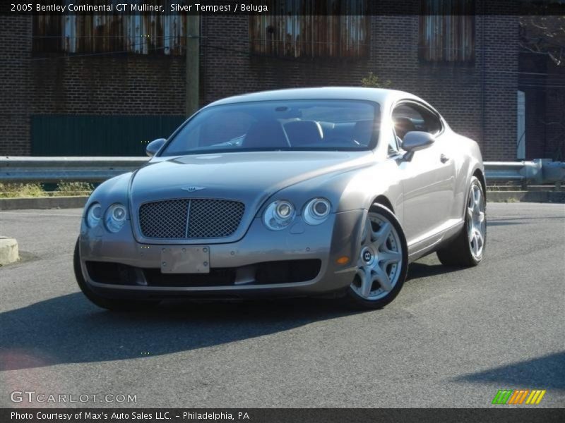 Silver Tempest / Beluga 2005 Bentley Continental GT Mulliner