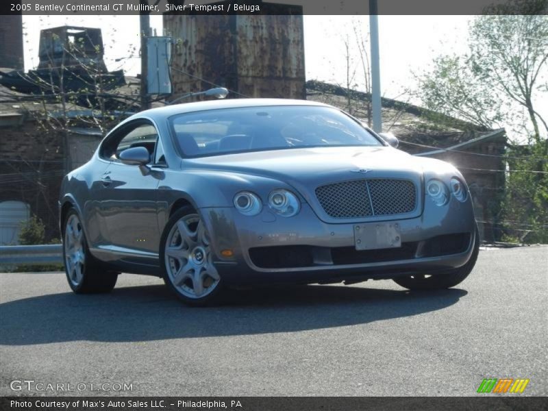 Silver Tempest / Beluga 2005 Bentley Continental GT Mulliner