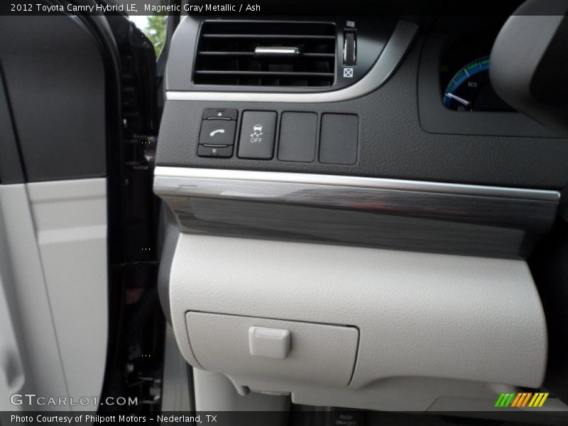 Magnetic Gray Metallic / Ash 2012 Toyota Camry Hybrid LE