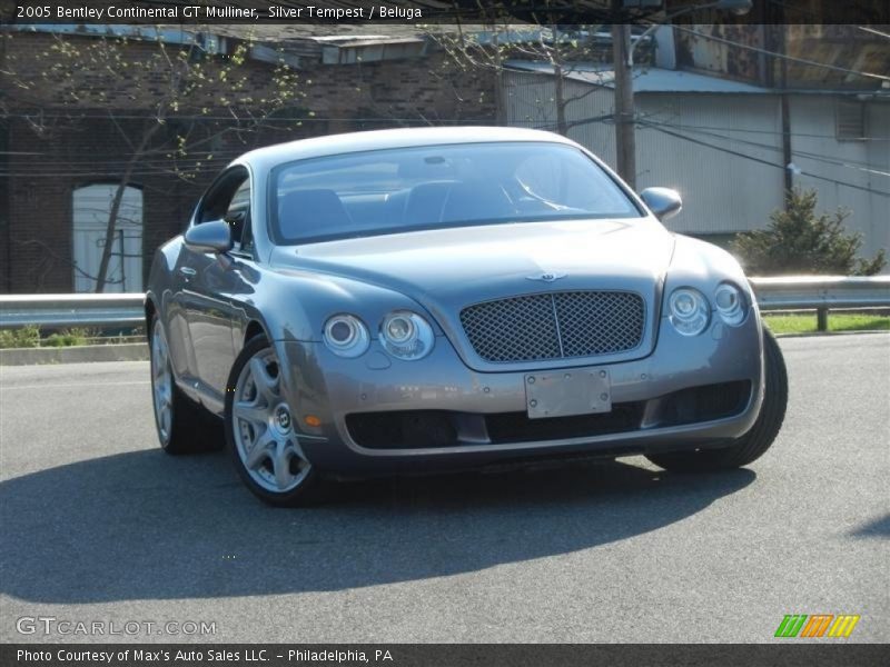 Silver Tempest / Beluga 2005 Bentley Continental GT Mulliner
