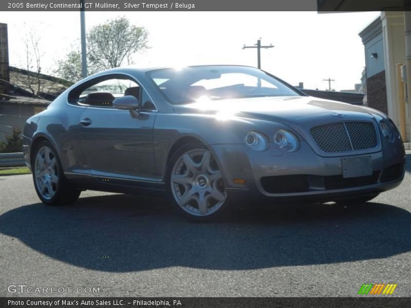 Silver Tempest / Beluga 2005 Bentley Continental GT Mulliner