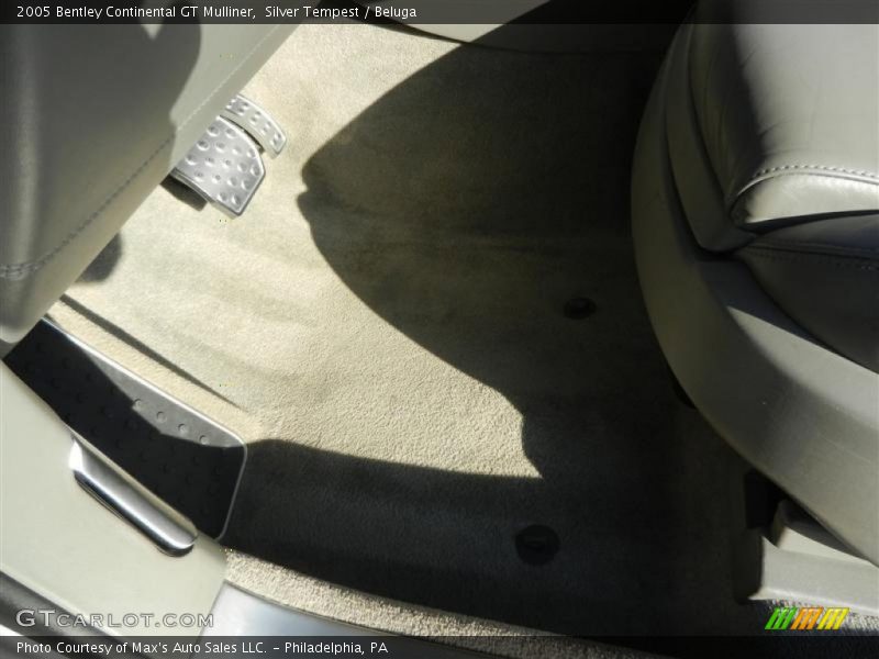 Silver Tempest / Beluga 2005 Bentley Continental GT Mulliner