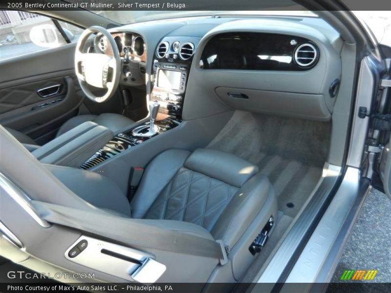 Silver Tempest / Beluga 2005 Bentley Continental GT Mulliner