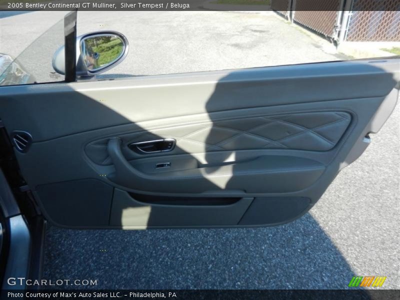 Silver Tempest / Beluga 2005 Bentley Continental GT Mulliner