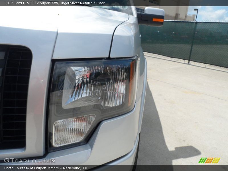 Ingot Silver Metallic / Black 2012 Ford F150 FX2 SuperCrew