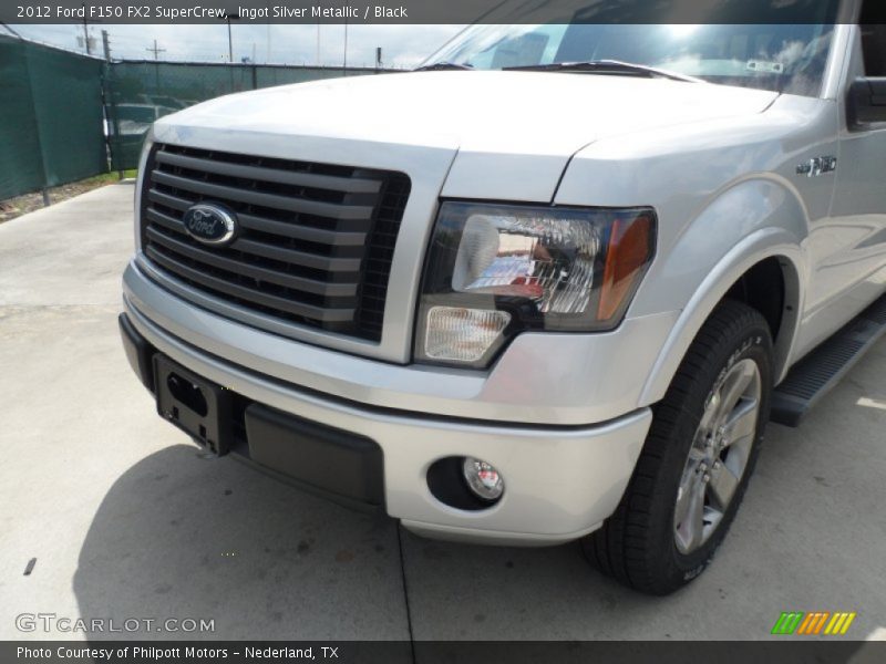 Ingot Silver Metallic / Black 2012 Ford F150 FX2 SuperCrew