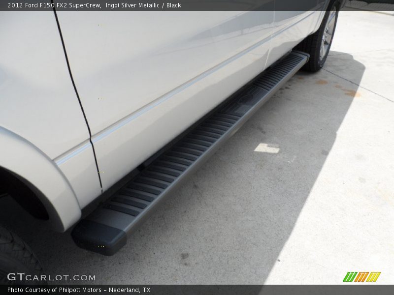 Ingot Silver Metallic / Black 2012 Ford F150 FX2 SuperCrew